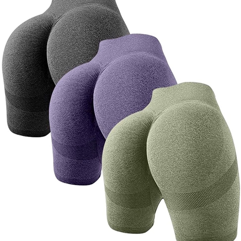 3 working out butt lifting shorts
